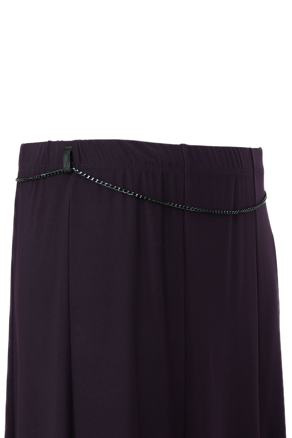 Kadın Anne Çan Etek Viskon Sandy Buzi Kumaş Busem Model Mevsimlik Beli Lastikli ve Zincirli